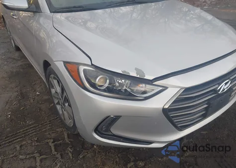 2017 Hyundai Elantra Limited z USA, uszkodzony, nr VIN 5NPD84LF3HH064405